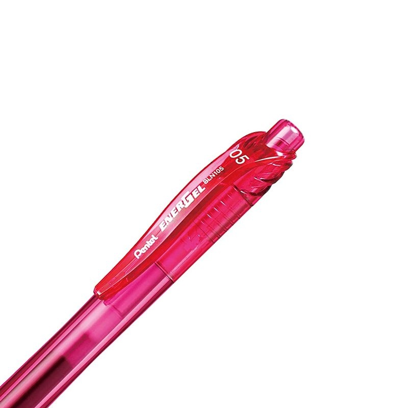 Bút Bi Gel EnerGel 0.5 mm - Pentel BLN105-P - Mực Hồng