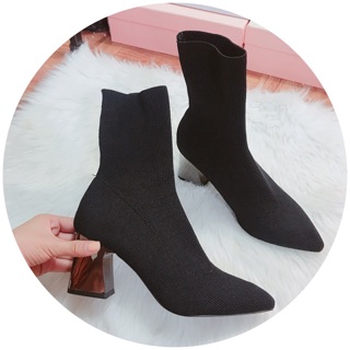 Bốt lửng gót bạc