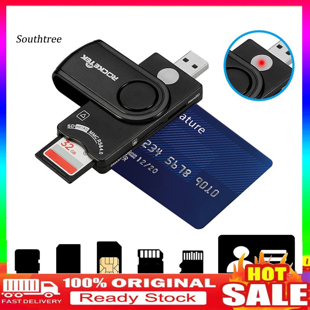 Đầu Đọc Thẻ Nhớ Đa Năng Ms M2 Sim Tf Usb 2.0