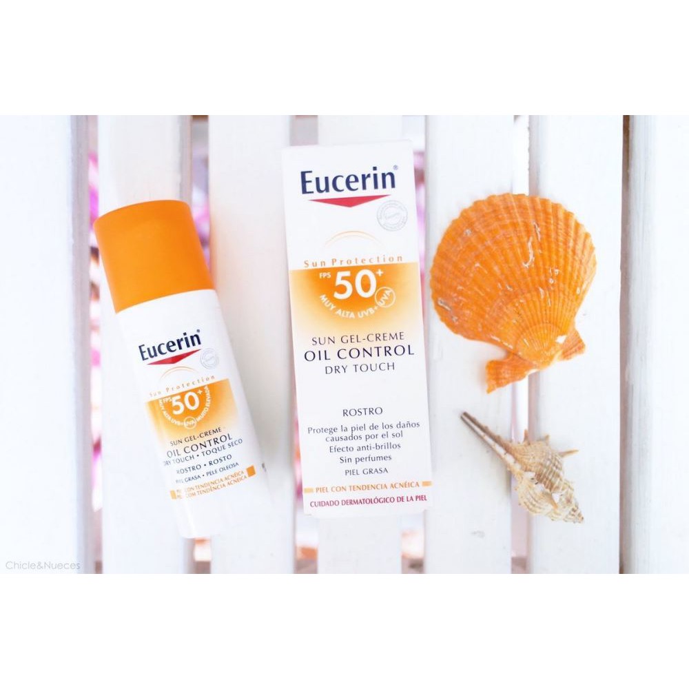 [VŨ KHÍ CHỐNG NẮNG] EUCERIN KEM CN TRANG ĐIỂM - SUN FACE TINTED CC CREAM SPF50+