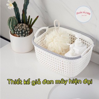 RỔ NHỰA ĐAN MÂY