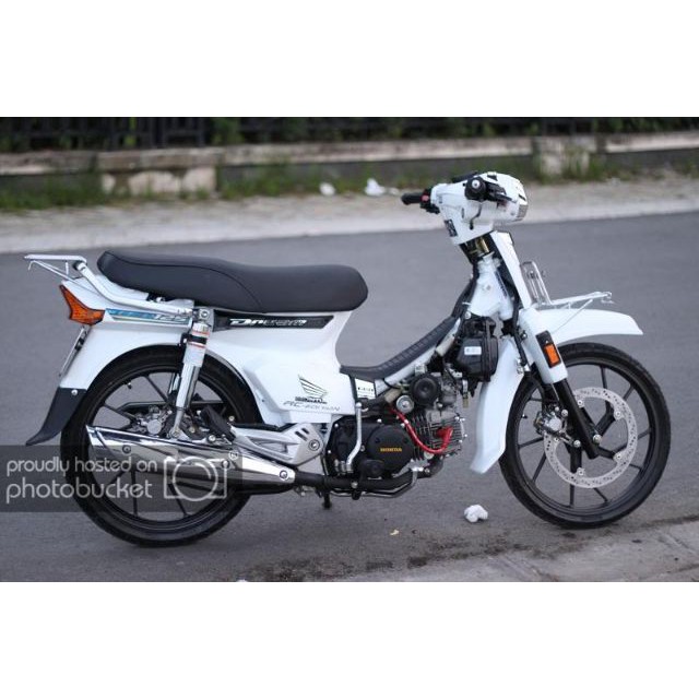 Cảng sau baga inox cho Dream hàng dày 10ly siêu cứng