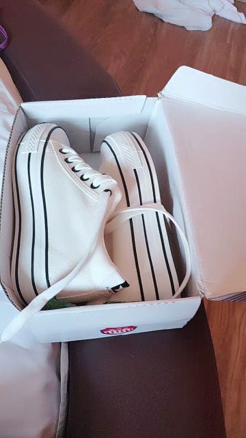 Giày thể thao nữ độn đế 6cm, giày độn đế bánh mì⚡️ANDU STORE⚡️