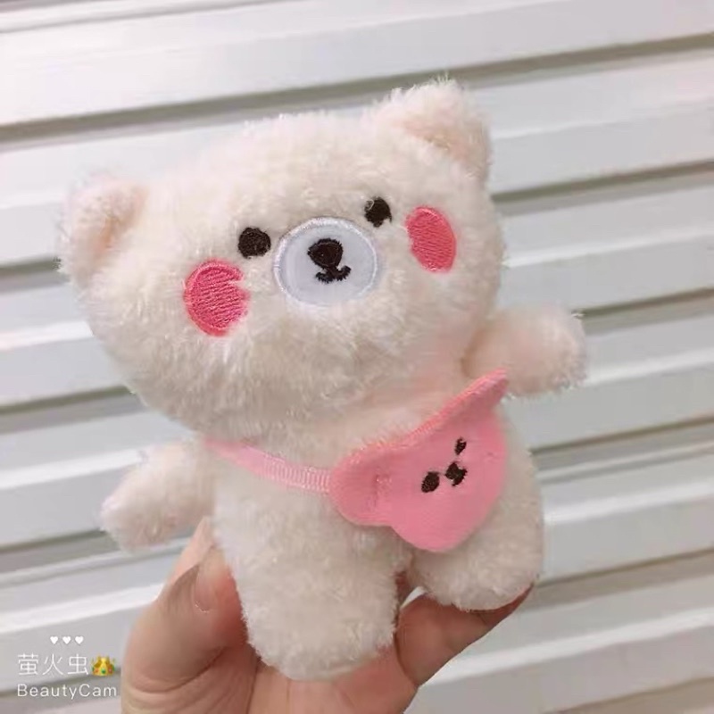 [New 2022] Phụ kiện móc khoá treo cặp gấu béo túi hồng xinh xắn siu cưng  HÀNG CÓ SẴN 🦄
