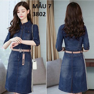 CAO CẤP Đầm Jean Nữ Hàn Quốc