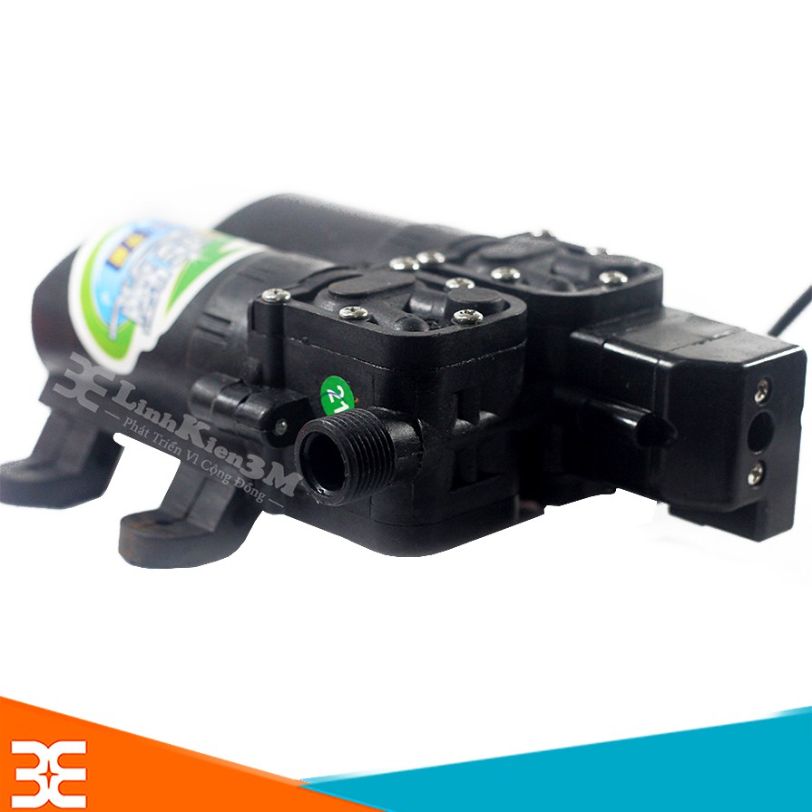 Combo Máy Bơm Cao Áp 12V 80W Full Phụ Kiện + 01 Nguồn 12V 5A + 01 Jack Nối Nguồn Cái