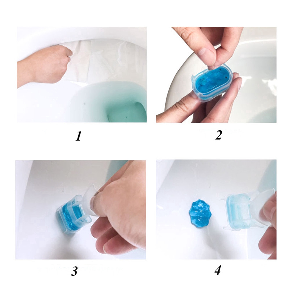 Gel Vệ Sinh Toilet Hình Bông Hoa