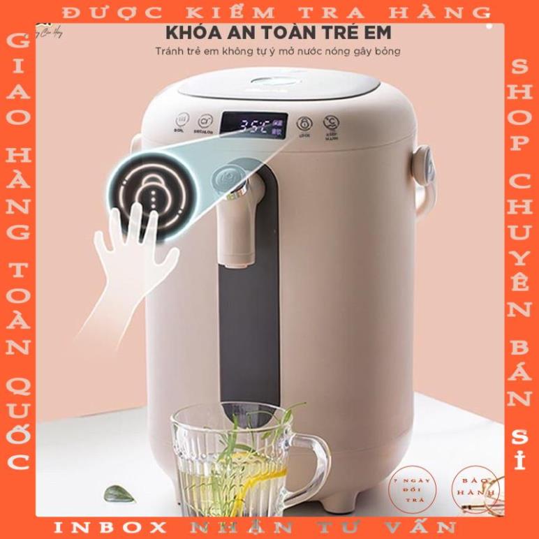 BÌNH THỦY ĐIỆN GIỮ NHIỆT, BÌNH ĐUN NƯỚC THUỶ ĐIỆN BEAR KHỬ CLO AN TOÀN CHO TRẺ DUNG TÍCH 3L, BH 18 THÁNG CHÍNH HÃNG