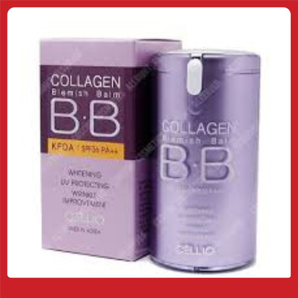 KEM NỀN BB Collagen Cellio HÀN QUỐC