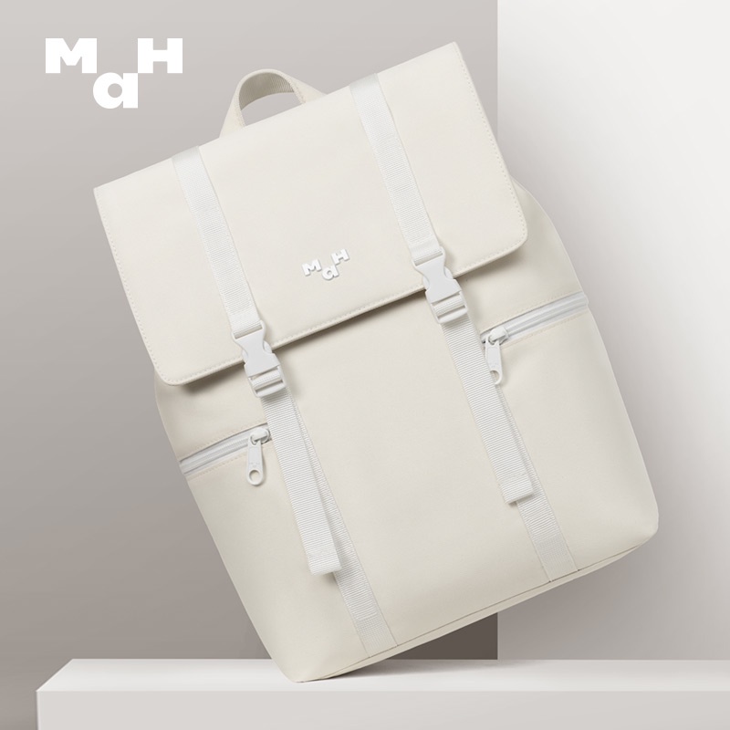 MAH Siro Ba lô đi học xu hướng thời trang túi chống nước ba lô máy tính xách tay 14 inch