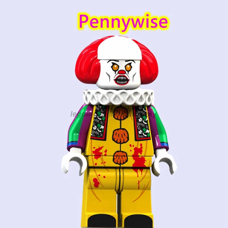 Đồ chơi lắp ráp mô hình  It Pennywise Jason Voorhees Terror tương thích với Lego độc đáo cho trẻ em