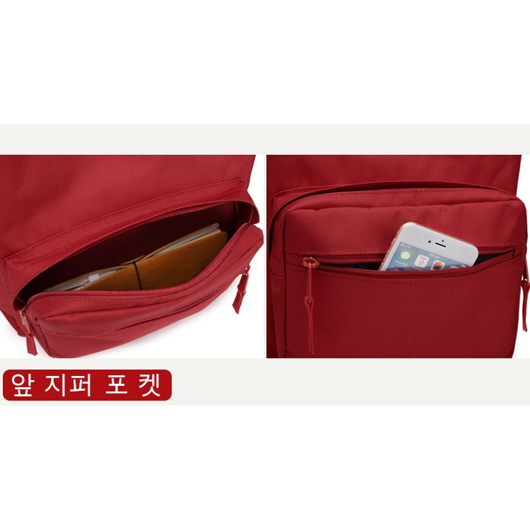 Oxford canvas backpack male shoulder bag junior high school student fashion trend female bag Korean tourist students