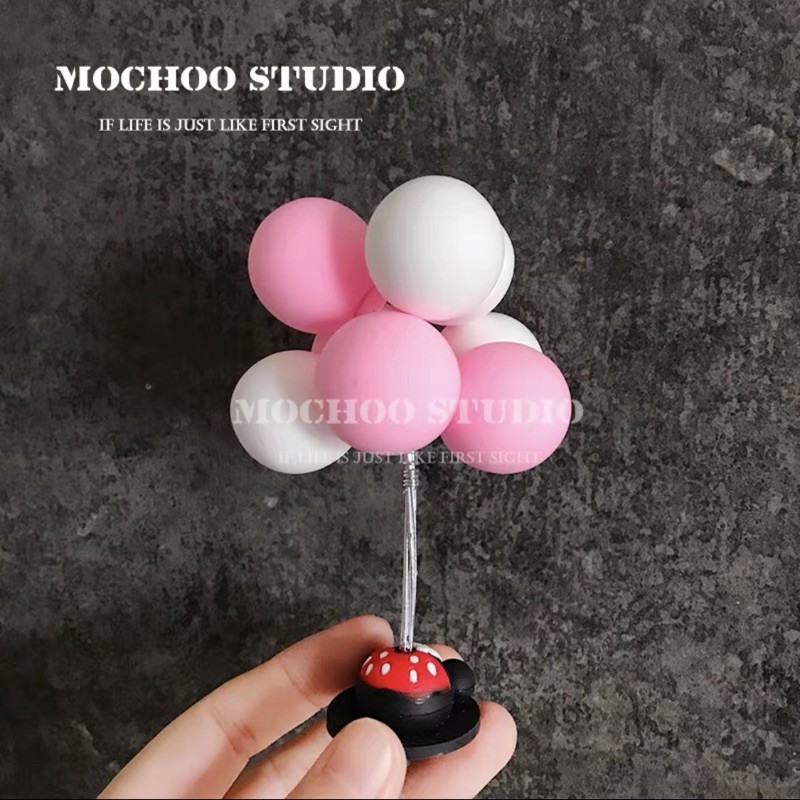 Mochoo Studio Bóng Bay Trang Trí Taplo Phụ Kiện Trang Trí Xe Hơi