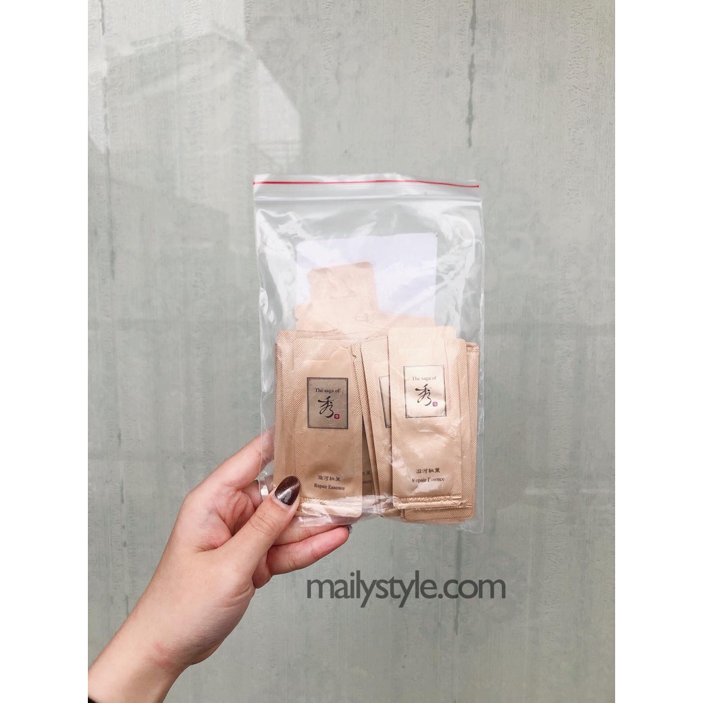 [Mã 1911FMCGSALE giảm 8% đơn 500K] Sample Tinh Dầu Chống Lão Hoá Se Lỗ Chân Lông Saga- Repair Oil Ampoule Serum | BigBuy360 - bigbuy360.vn
