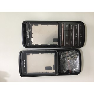 Vỏ kèm xương nokia C3-01 đen và bạc(không kèm phím)