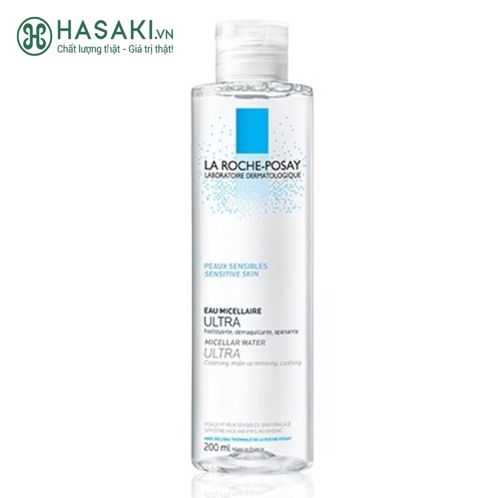 Nước Tẩy Trang La Roche-Posay Dành Cho Da Nhạy Cảm Micellar Water Ultra Sensitive Skin 200ml - Hasaki - Chính hãng