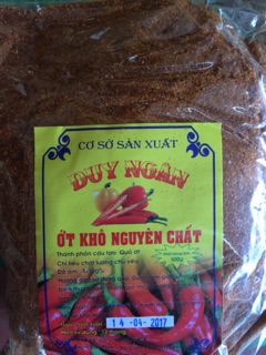 Ớt bột nguyên chất 100g