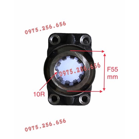 Mặt bích Đầu a cơ số phụ 10R 4 lỗ EQ240 (mặt bích bắt bi cốc)  phụ tùng ô tô Phụ tùng Hùng Lỳ