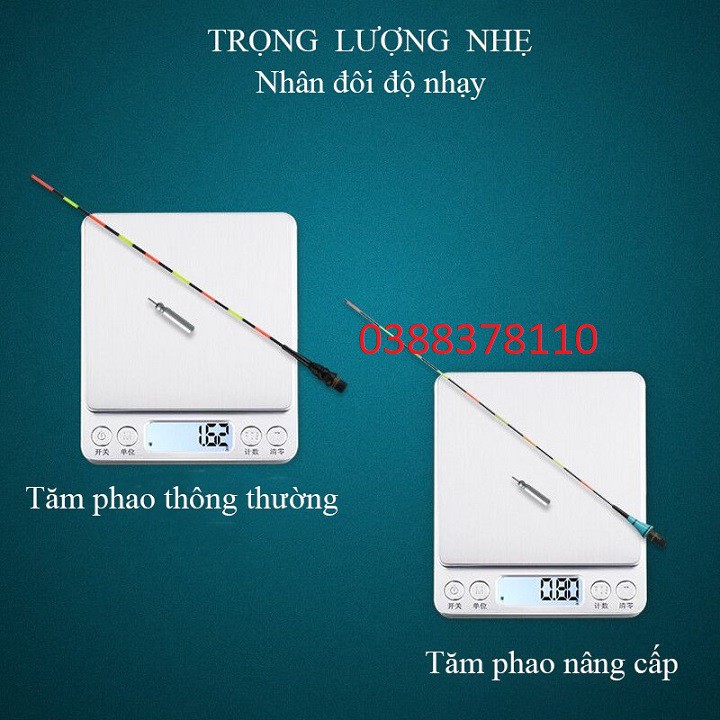 Phao Câu Đài Ngày Đêm Kawasawa Tăm Phao Đa Dạng Truyền Thông Tin Siêu Nhạy - PC9