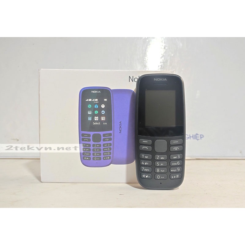 Điện thoại Nokia 105  giá rẻ 2 sim BH 12 Tháng