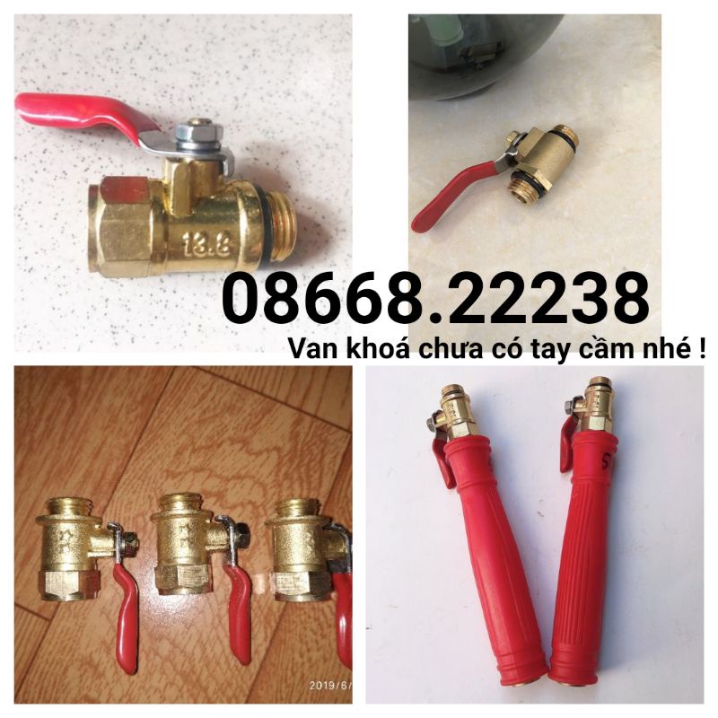 KHOÁ VAN ( ĐỒNG XỊN ) CHO BÌNH BƠM DÂY ÁP XUẤT