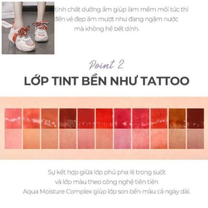 L94 -  Son Tint Bóng Cho Đôi Môi Căng Mọng Merzy Aurora Dewy Tint 5.5g | BigBuy360 - bigbuy360.vn