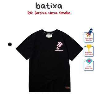Áo Thun Tay Lỡ Phông Unisex Nam Nữ In Hình Vinatabatixa R6 Chất Cotton Co Giãn 4 Chiều Local Brand Chính Hãng BATIXA