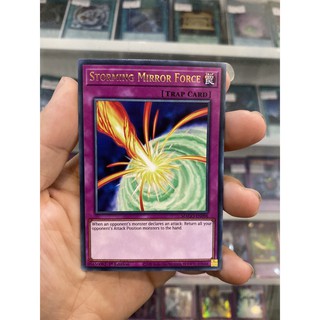 Thẻ Bài Lẻ YugiOh! Mã MAGO-EN096 - Storming Mirror Force - Gold-Letter Rare - 1st Edition