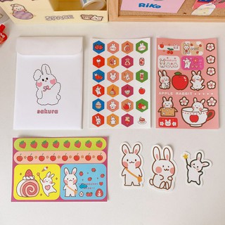 Set phụ kiện sticker trang trí sổ