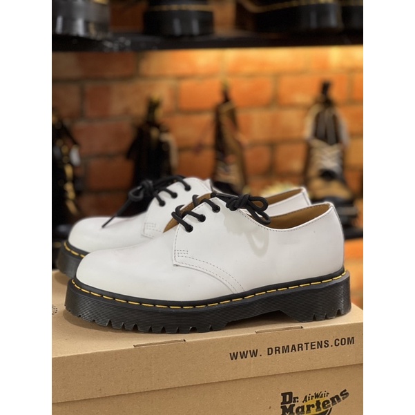 GIÀY DR 1461 BEX WHITE SMOOTH CHÍNH HÃNG