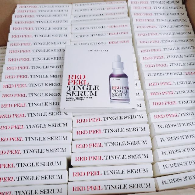 Red Peel Serum Sample