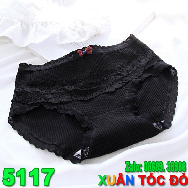 SỈ ZALO RẺ HƠN NHIỀU_ Quần Lót 5 Kiểu Đen Có Nơ Mới Cực Xịn 5117 | BigBuy360 - bigbuy360.vn