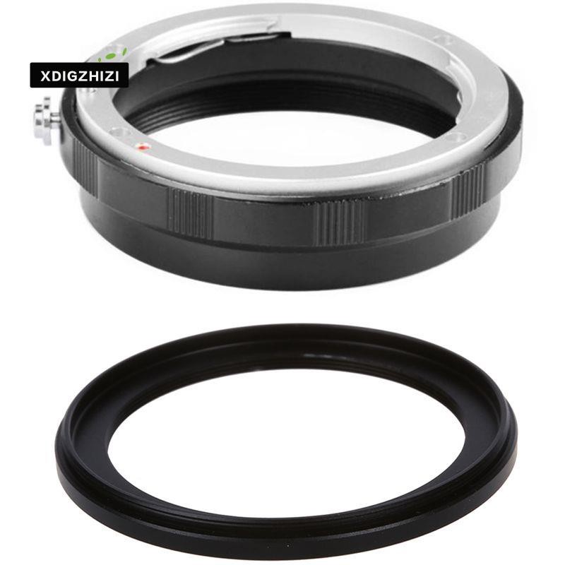 72-58mm Camera Step Down Filter Adapter Ring Black with Ai-52mm Macro Reverse Adapter Rear Lens Protection Ring