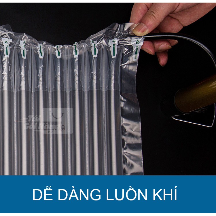 Cột khí chống sốc bọc hàng, túi đệm hơi đóng gói hàng dễ vỡ cao 40cm (giá tính theo 1 mét)
