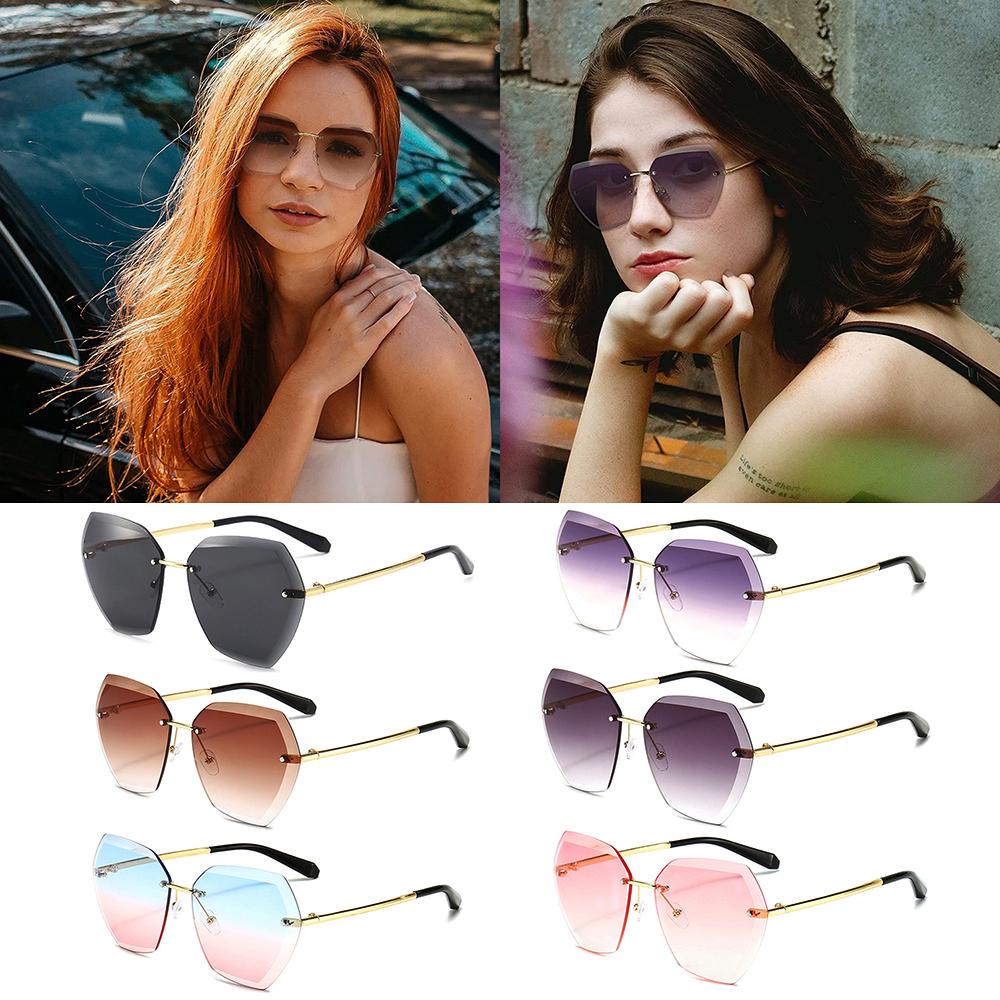 ESPO Kính Râm Nữ Không Gọng Chống Tia UV400