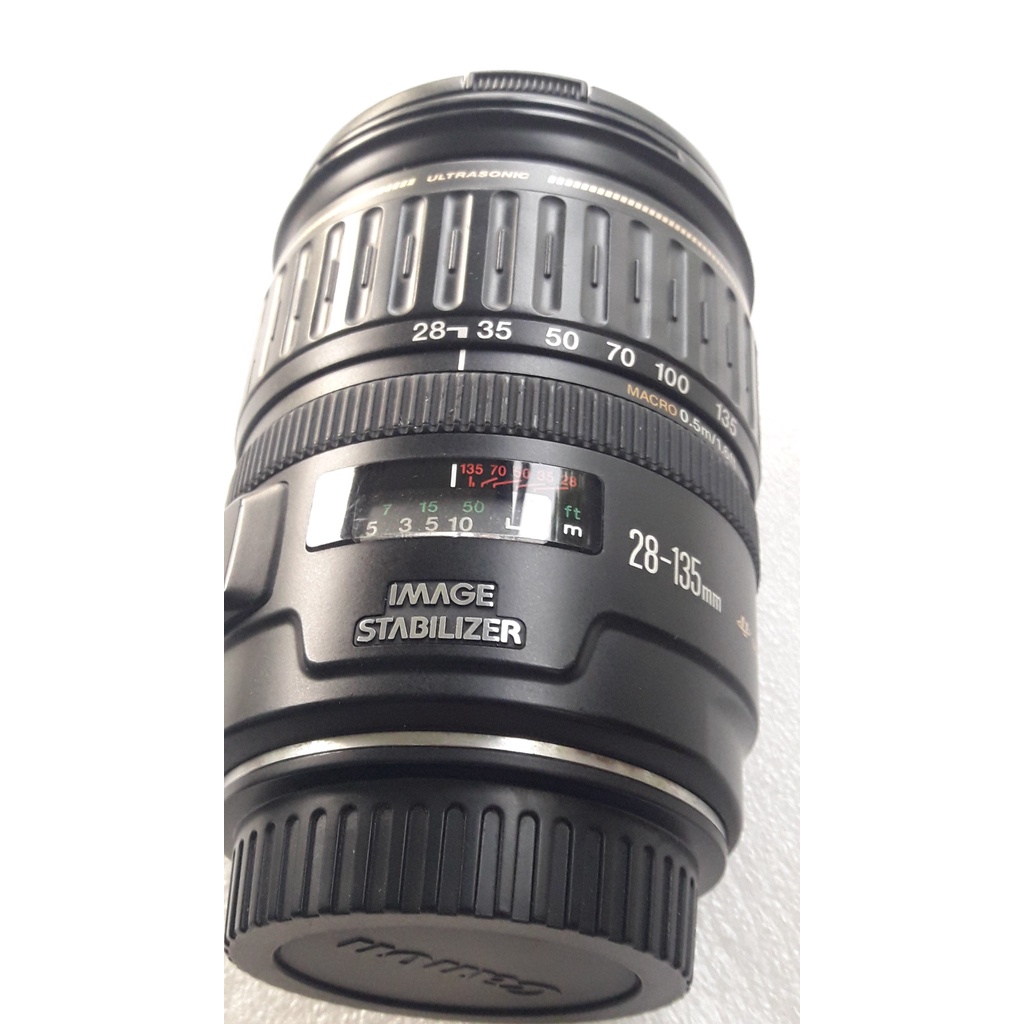 Ống kính canon EF 28-135 is usm, có chống rung, zoom 28-135 lấy nét usm