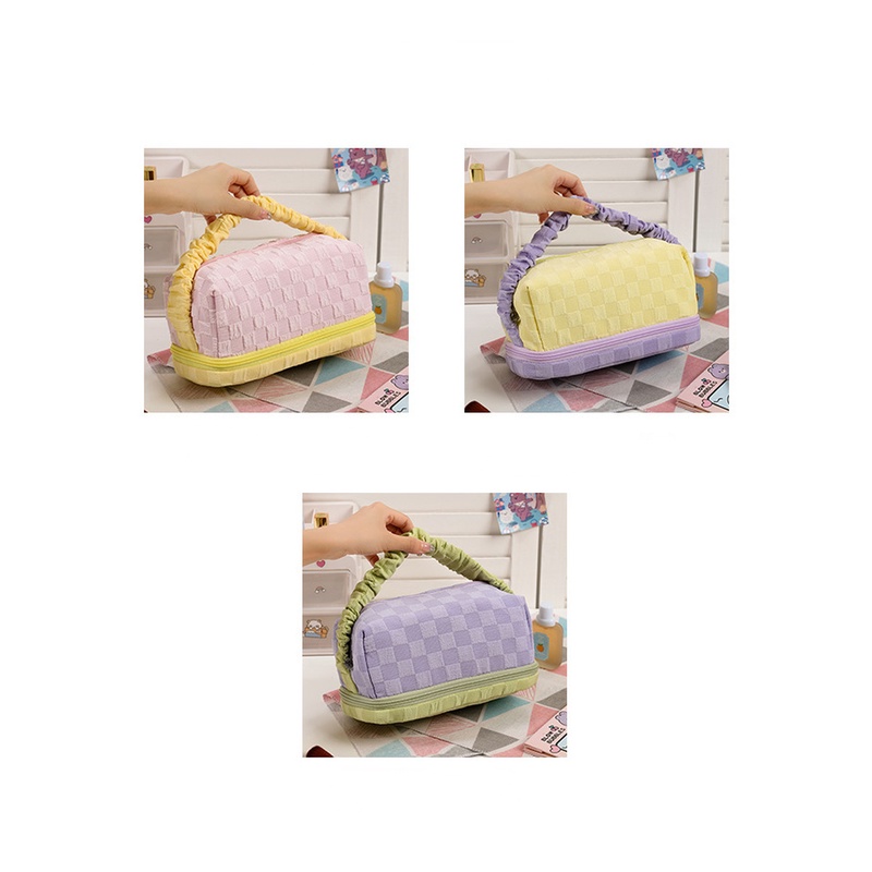 Túi Đựng Mỹ Phẩm Sức Chứa Lớn Thiết Kế Dày Dặn Tiện Lợi Dễ Sử Dụng