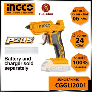 Súng bắn keo dùng pin lithium 20v ingco cggli2001