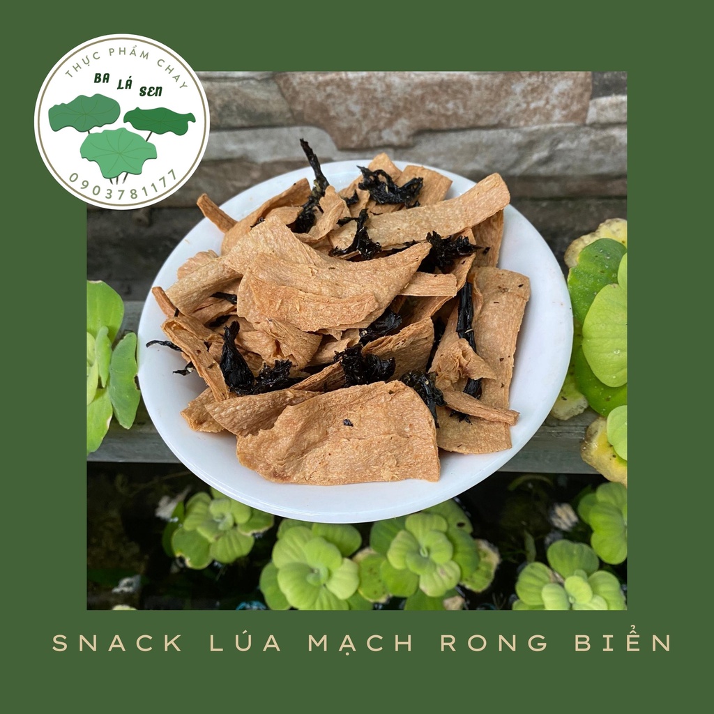 Snack lúa mạch rong biển 150gr