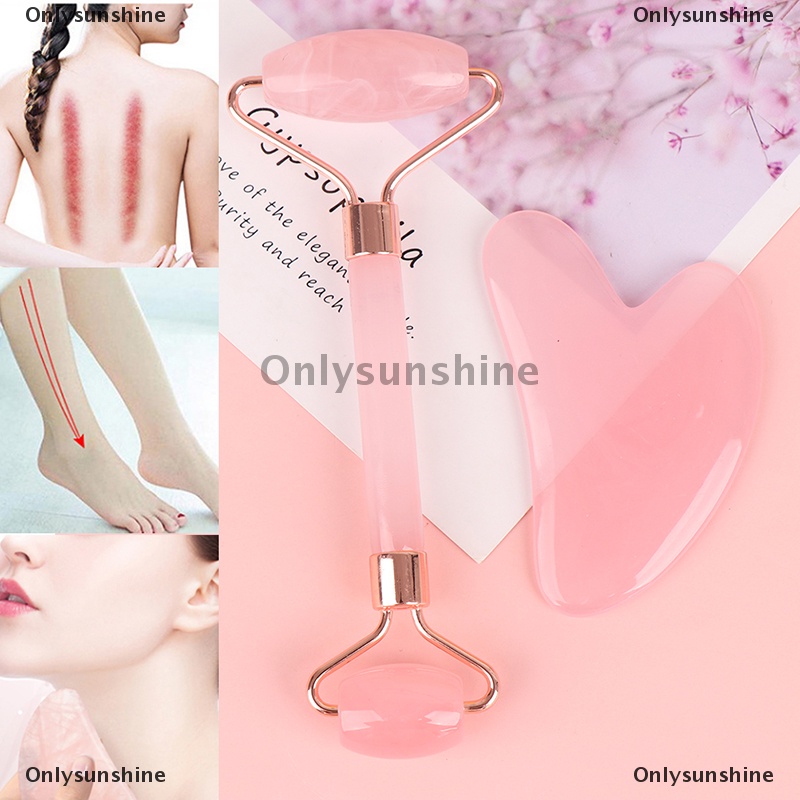 [Hàng mới về] Bảng Gua Sha mát xa chống lão hóa làm mờ nếp nhăn cho da