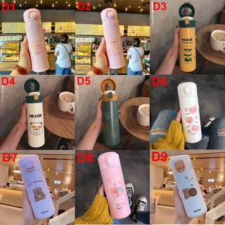 Bình Giữ Nhiệt Nắp Bật 350ML - 500ML