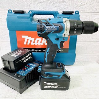 Máy khoan pin MAKITA 118V KHÔNG CHỔI THAN, 3 CHỨC NĂNG