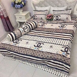 Trọn bộ chăn drap 5 món