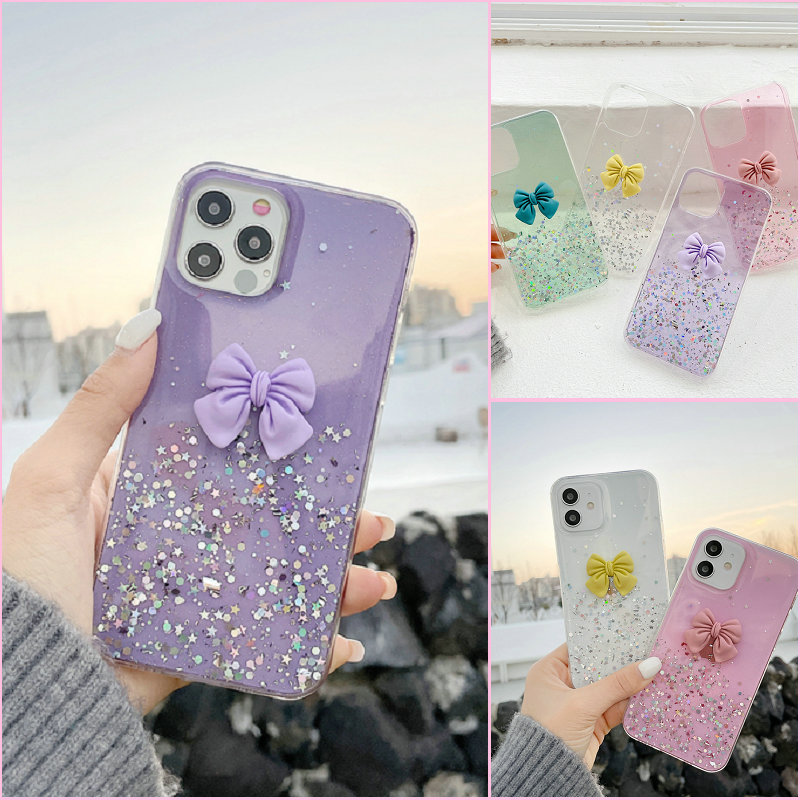 Ốp Lưng Họa Tiết Nơ Xinh Xắn Cho Samsung A12 A31 A11 M11 A21S A71 A51 A10S A20S A10 A20 A30 A50 A50S A30S A70