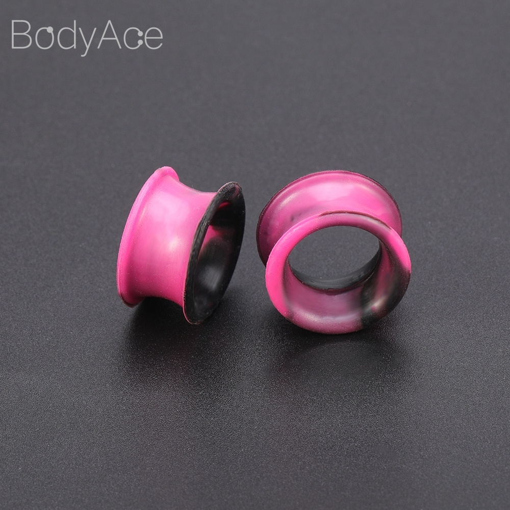 Khuyên nong tai bằng silicon màu sắc cá tính