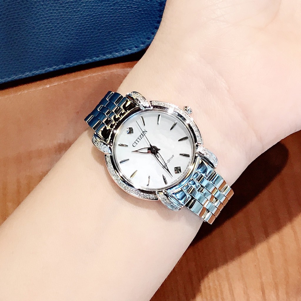 Đồng hồ nữ chính hãng Citizen Eco-Drive EM0690-50D