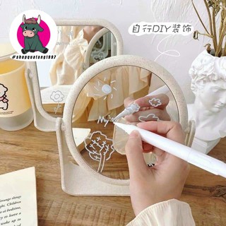 Bút viết lên bảng acrylic trong suốt, viết lên gương, mực trắng hấp thụ ánh sáng LED, tẩy xóa dễ dàng