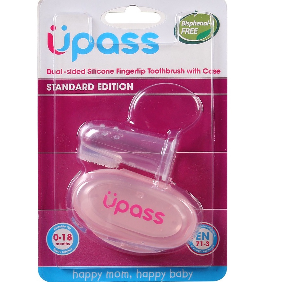 (Made In Thai Lan) Rơ Lưỡi Xỏ Ngón Silicone Mềm Kèm Hộp Đựng Upass UP4002W