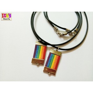 Dây chuyền hình lá cờ 6 sắc LGBT