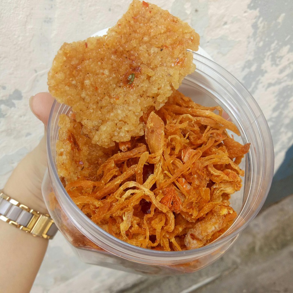 500gr CƠM CHÁY LẮC KHÔ GÀ & KHÔ RUỐC | BigBuy360 - bigbuy360.vn